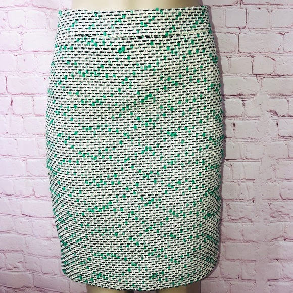 kate spade Dresses & Skirts - Kate Spade Judy Skirt the Rules tweed green skirt